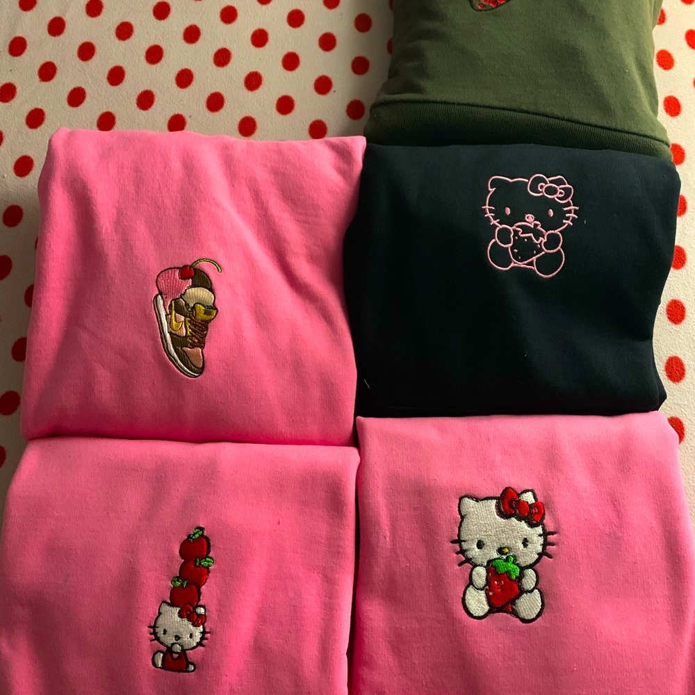Custom embroidered hoodie